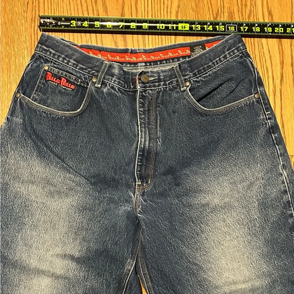 Vintage Pelle Pelle Jeans Wide Leg Baggy Loose Y2K JNCO‎ Style